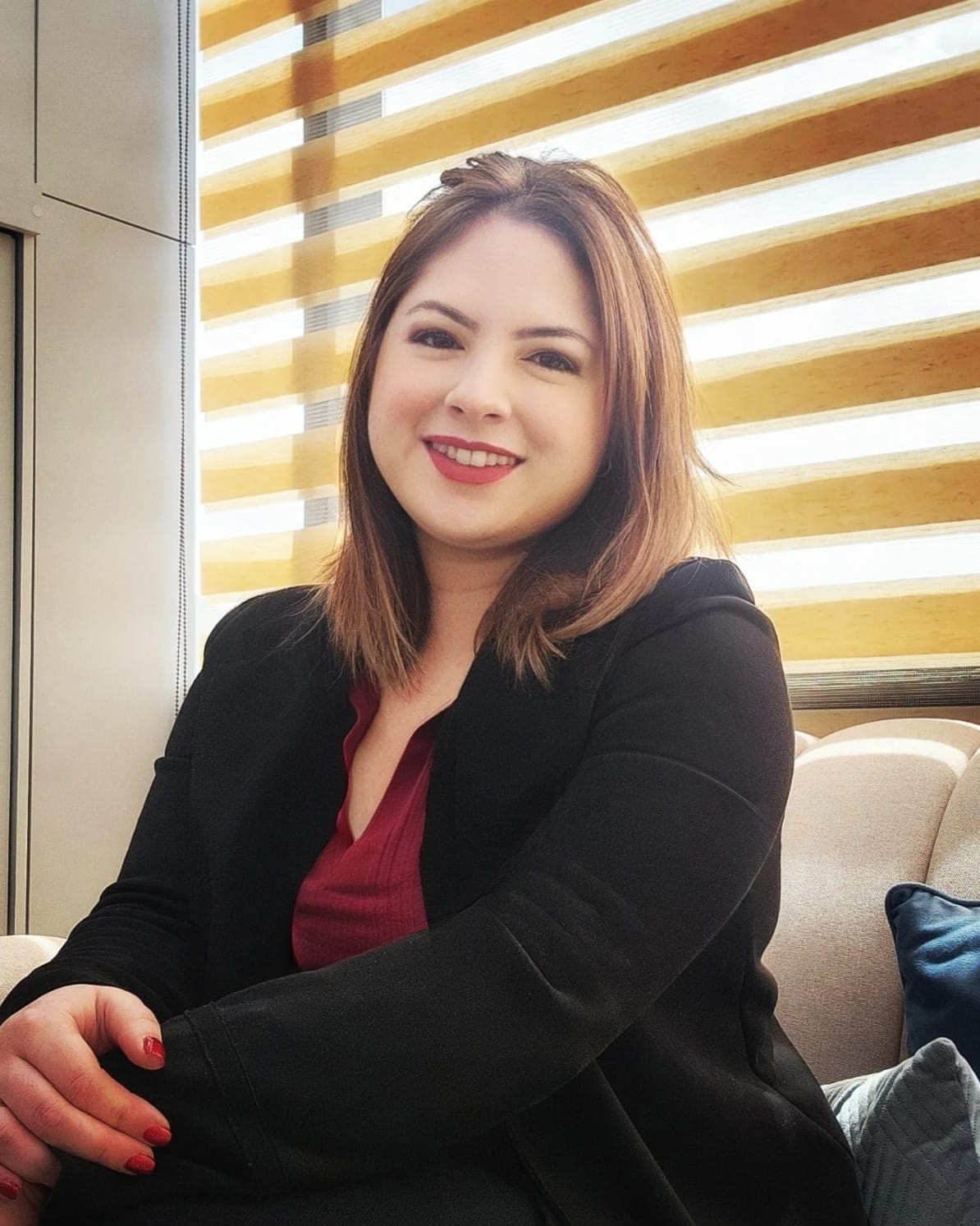 Sesión de terapia en consultorio profesional
